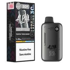 Flavour Beast Alpha 80K Disposable Vape Nicotine Free - Trippin' Triple Berry