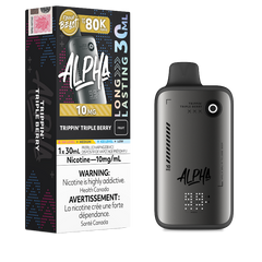 Flavour Beast Alpha 80K Disposable Vape 10MG - Trippin' Triple Berry