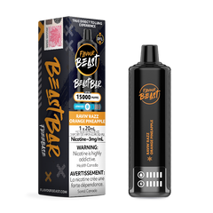 Beast Bar Razz Orange Pineapple Ice