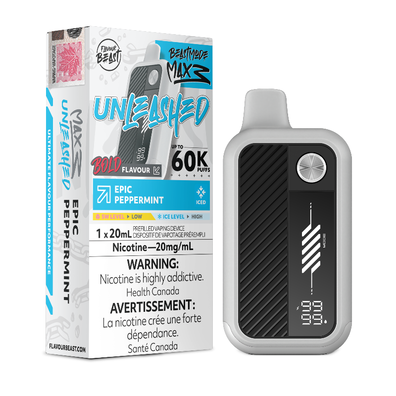 Flavour Beast - Beast Mode Max 3 60k Epic Peppermint Iced Disposable Vape