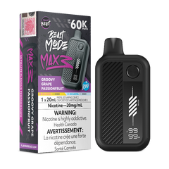 Flavour Beast - Beast Mode Max 3 60k Groovy Grape Passionfruit Iced Disposable Vape