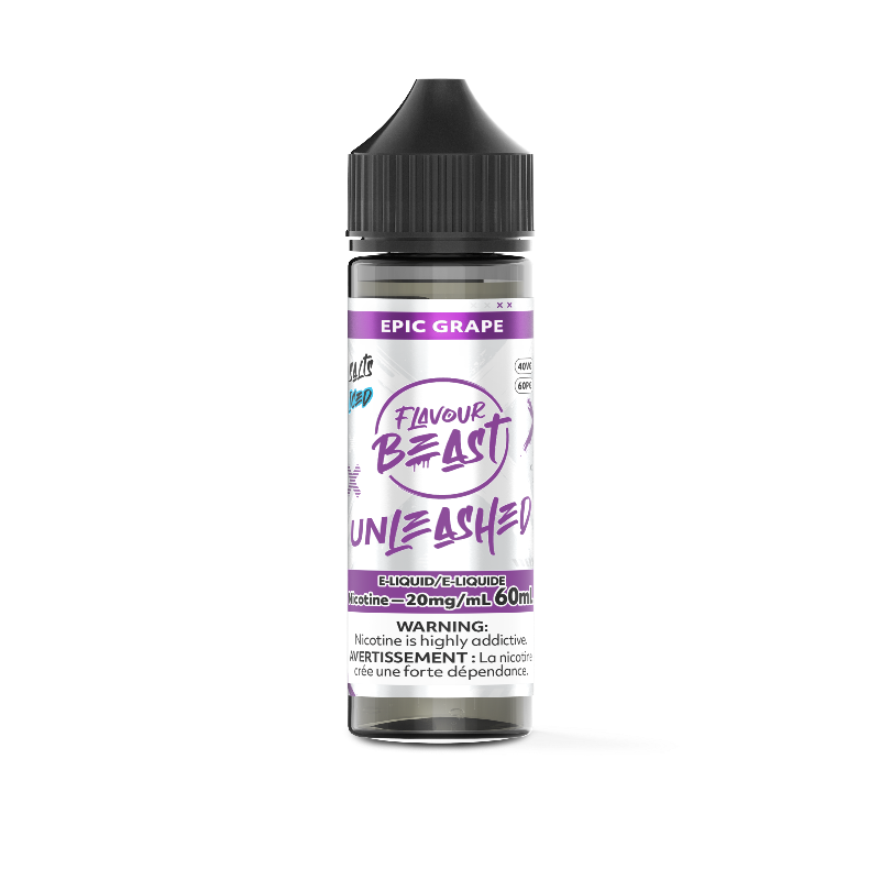 Flavour Beast Unleashed Salt (30mL/60mL)  - Epic Grape Ice