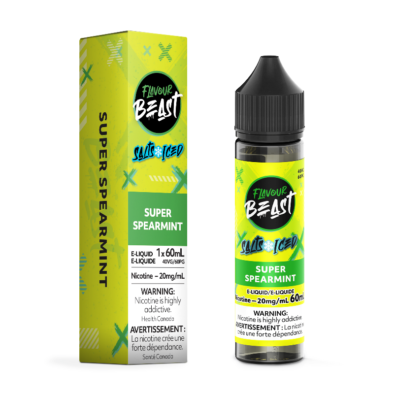 SUPER SPEARMINT ICED -A sweet blend of icy spearmint.