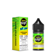 Experience bold, tangy lemon with an icy finish in Flavour Beast Super Sour Lemon Iced e-liquid. Refreshing and packed with flavour!