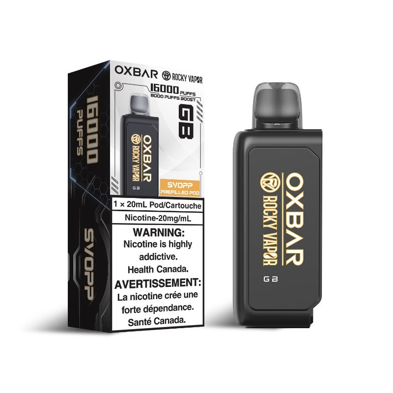 GB OXBAR SVOPP DISPOSABLE POD Imagine indulging in the nostalgic sweetness of freshly picked gummy bears, where each inhale brings bursts of fruity flavors like cherry, orange, lemon, and lime.