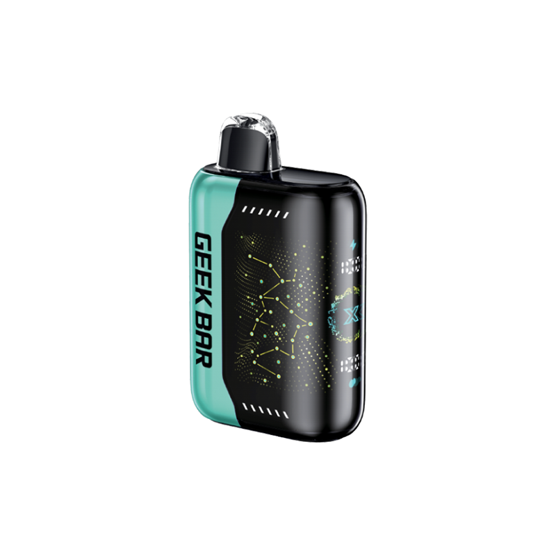 Enjoy sweet mangoes and tangy pineapples meet a chilling icy finish with the Geek Bar Pulse X. 25,000 puffs, 20ML e-liquid, 3D screen, LED lights & adjustable airflow.