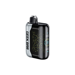 Enjoy a frosty blend of sweet mint and spearmint with a cool finish with the Geek Bar Pulse X. 25,000 puffs, 20ML e-liquid, 3D screen, LED lights & adjustable airflow.