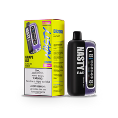 NEW IN ! GRAPE ICE NASTY DR20Ki DISPOSABLE VAPE with 20000 puffs and dual mesh coil. Grab it at Mister Vapor.