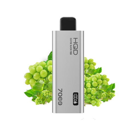 SAME-DAY DELIVERY HQD CUVIE SLICK PRO 7000 GRAPES DISPOSABLE VAPE AT MISTER VAPOR CANADA
