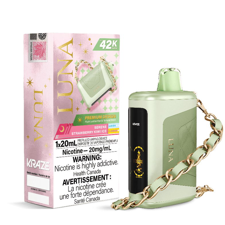 luna purse vape flavors KRAZE DISPOSABLE VAPE, 42K PUFFS (20mL) Flavor:Peach Mixes Traveler Extreme® All Glass DIY flavoring for candy