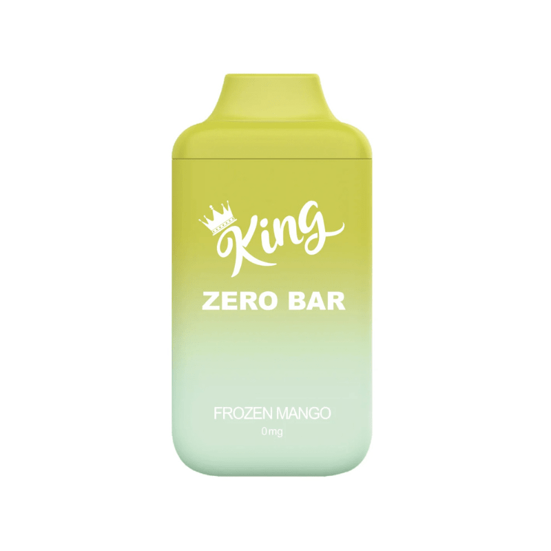 King Zero Bar Frozen Mango Nicotine Free Disposable Vape 6000 Puffs - DISPOSABLE - Mister Vapor