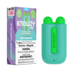 BUY KNOWZY DUO6 MINT FRESH ICE @ Mister Vapor ON, AB, SK, BC, QC, PEI, NS, NL Canada