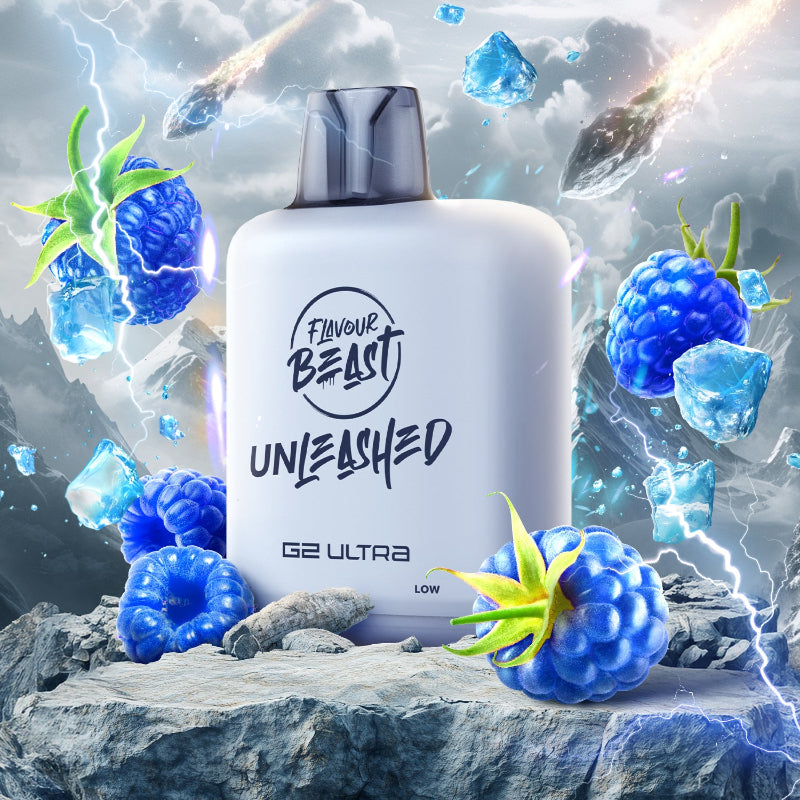 Level X G2 Ultra Pods 50k Unleashed Epic Blue Razz 50K Puffs