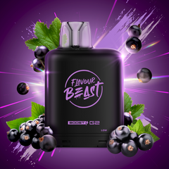 Bumpin' Blackcurrant Level X Boost Pods: Bold, tangy blackcurrant bliss in every puff! Enjoy up to 15,000 puffs and 2x flavor boost in a premium, hybrid vape.