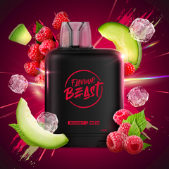 RAD RAZZ MELON ICED Level X Boost Pods offer a juicy fusion of raspberry, sweet melon, and cool ice. Enjoy up to 15,000 puffs with intense flavour!