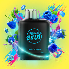 Level X G2 Ultra Flavour Beast Gushin Series Pods - Blue Razz, 50K Puffs