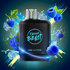 Level X G2 Ultra Flavour Beast Pods - Super Sour Blue Razz Iced, 50K Puffs