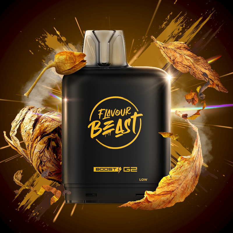 Level X G2 Ultra Flavour Beast Pods - Good Ol' Golden Tobacco, 50K Puffs