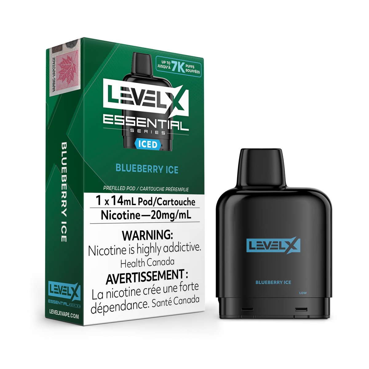 LEVEL X ESSENTIAL BLUEBERRY ICE POD