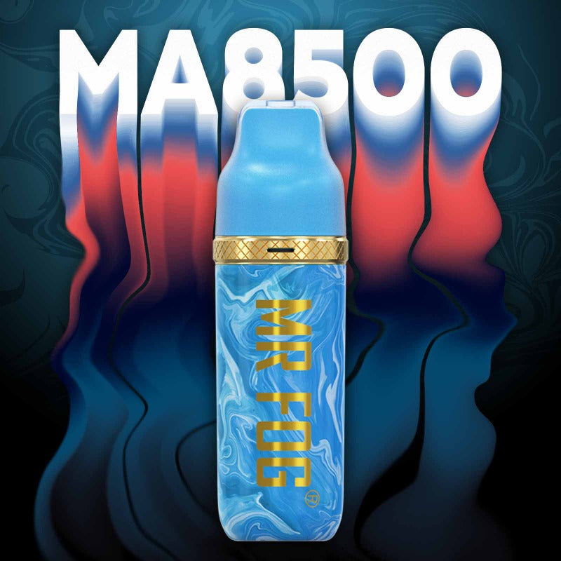 #1 DOUBLE RAZZ MR FOG MAX AIR MA8500 PUFFs DISPOSABLE VAPE intense sweetness of succulent raspberries doubled up for an explosion of fruity flavor on your palate.the Mr. Fog Max Air MA8500 Disposable Vape! This vape packs a massive 8500 puffs, offering a flavor explosion with its 17mL e-liquid capacity. 