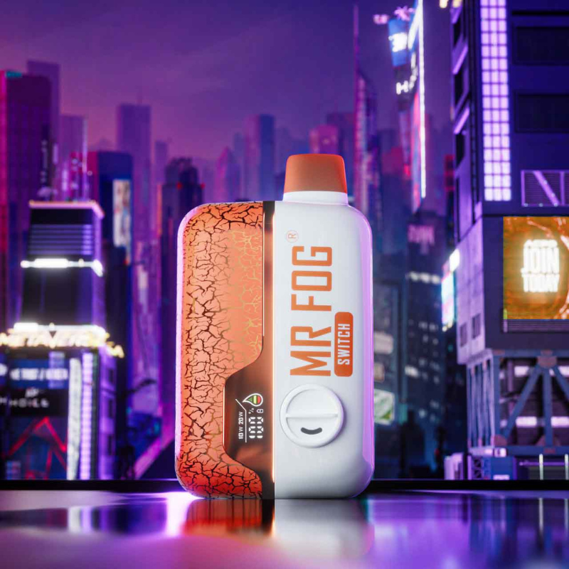 BUY MR FOG SWITCH SW15K STRAWBERRY APRICOT ICE DISPOSABLE VAPE AT MV Quebec, Ontario, New Brunswick, Nova scotia, PEI, Alberta, Manitoba, Saskatchewan and B.C,