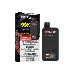 Ripper Z Pink Bomb Ice 10mg 99k Disposable Vape