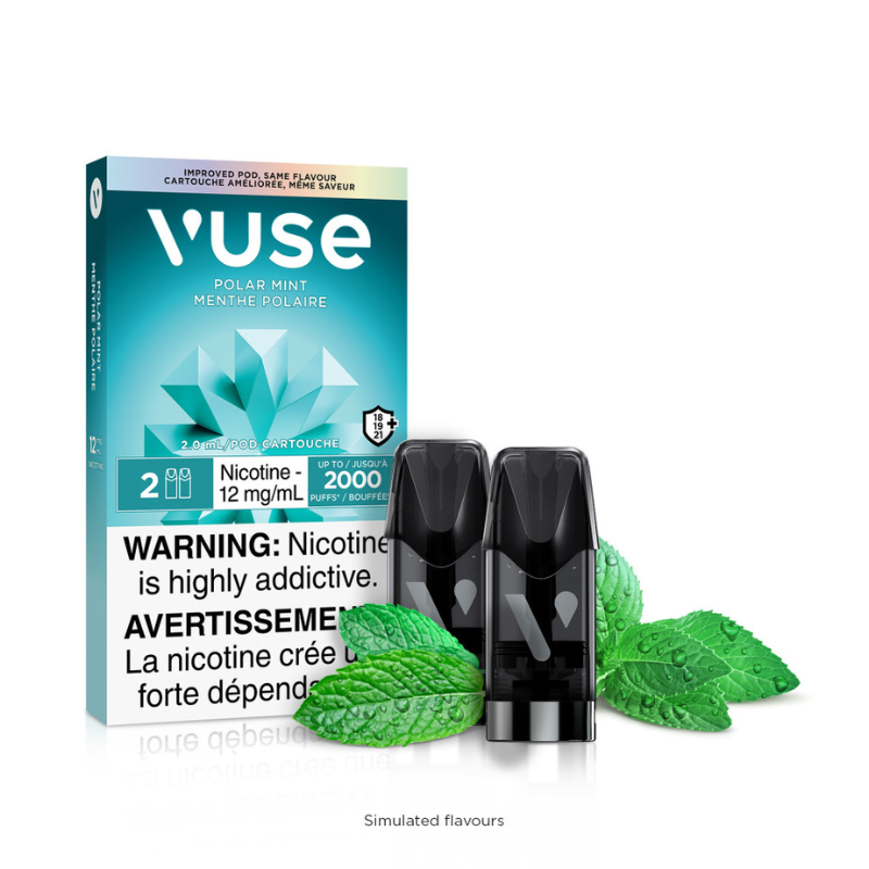 Vuse Polar Mint Epod Pod Mister Vapor Vuse Polar Mint Epod Pod Mister Vapor