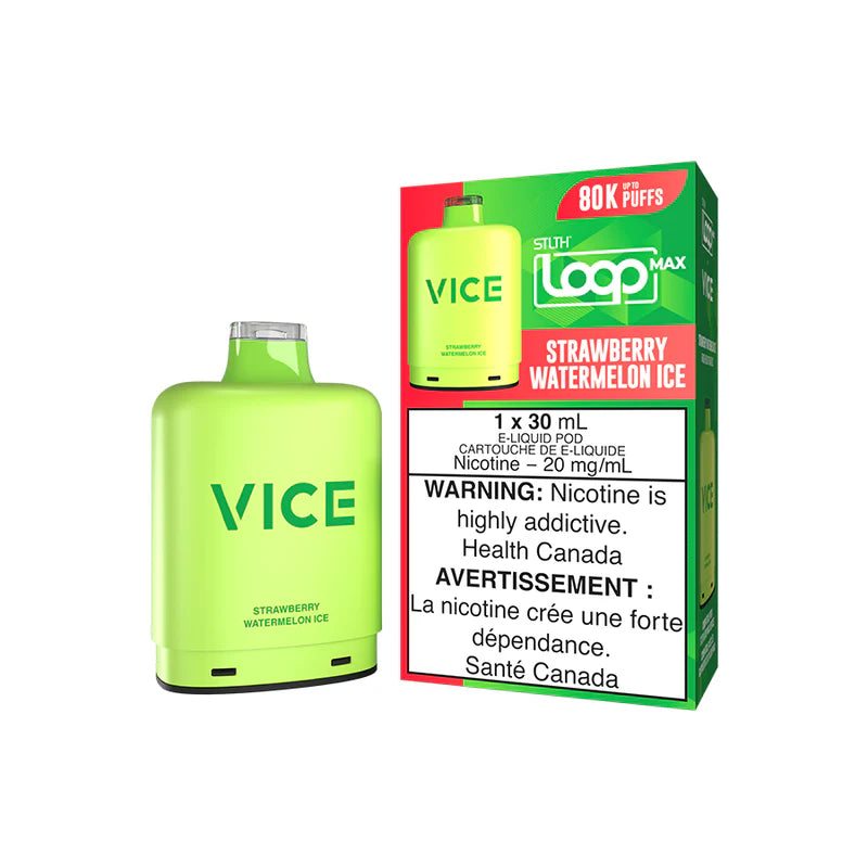 STLTH Loop Max X Vice - Strawberry Watermelon Ice 80K Pod