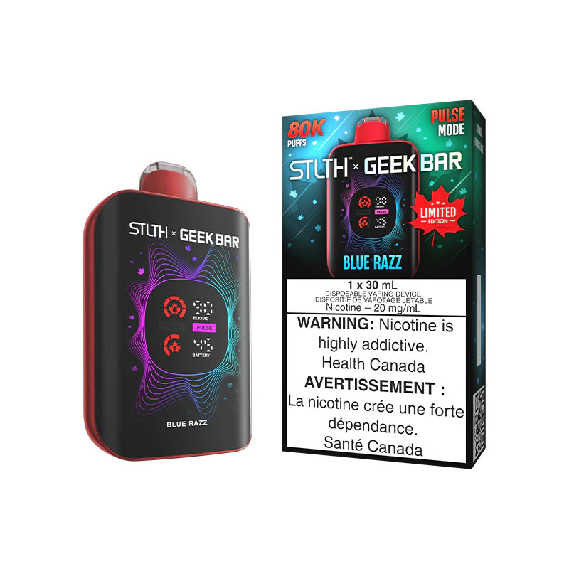 STLTH X GEEKBAR Canada Day Limited Edition 80K Disposable Vape, 30mL
