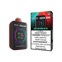 STLTH X GEEKBAR Wild Watermelon Ice 80K Disposable Vape, 30mL