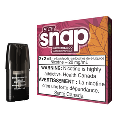  #1 smoke shop near me selling STLTH Snap British Tobacco Mister Vapor Quebec Canada 