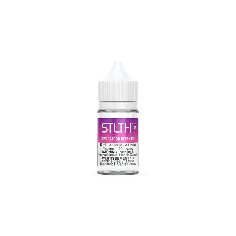 KIWI DRAGON BERRY ICE STLTH SALT E-LIQUID Dive into the exciting mix of tangy kiwi, juicy dragon fruit, mixed berries, and a cool ice touch. Experience the ultimate satisfaction with STLTH SALT, the premium salt nicotine e-liquids from STLTH!