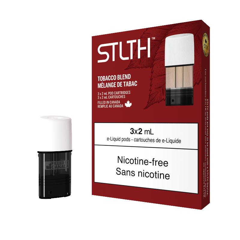 Tobacco Blend - Medium blend tobacco flavor. Discover nicotine-free vape pods as a valuable aid in your efforts to quit smoking or lower nicotine consumption. With 0mg nicotine vape pods variants available, you can progressively break free from the habit.