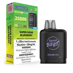 SUPER SOUR BLUEBERRY ICED LEVEL X BOOST PODS
Get ready for an epic burst of flavor with our intensely tart blueberries that bring the bold and electrifying vibes. It's a taste explosion that lingers with that tangy goodness—totally irresistible!
