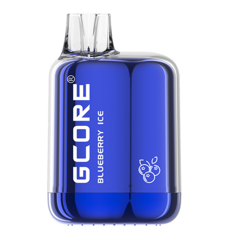 BUY GCORE BOX BLUEBERRY ICE NICOTINE FREE (0MG) DISPOSABLE (7000) AT MISTER VAPOR CANADA