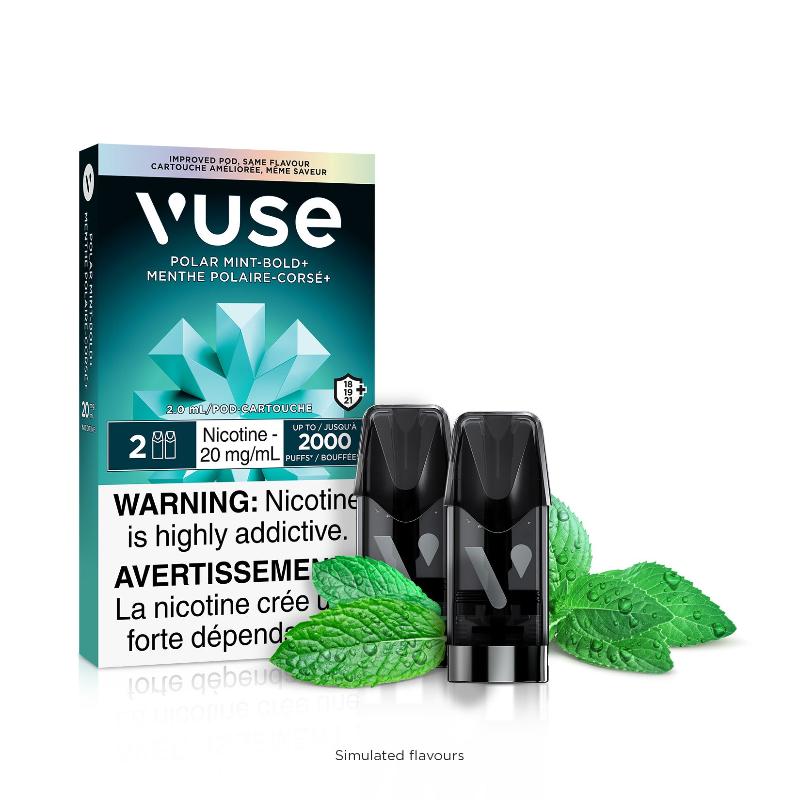Vuse Polar Mint Epod Pod Mister Vapor Vuse Polar Mint Epod Pod Mister Vapor