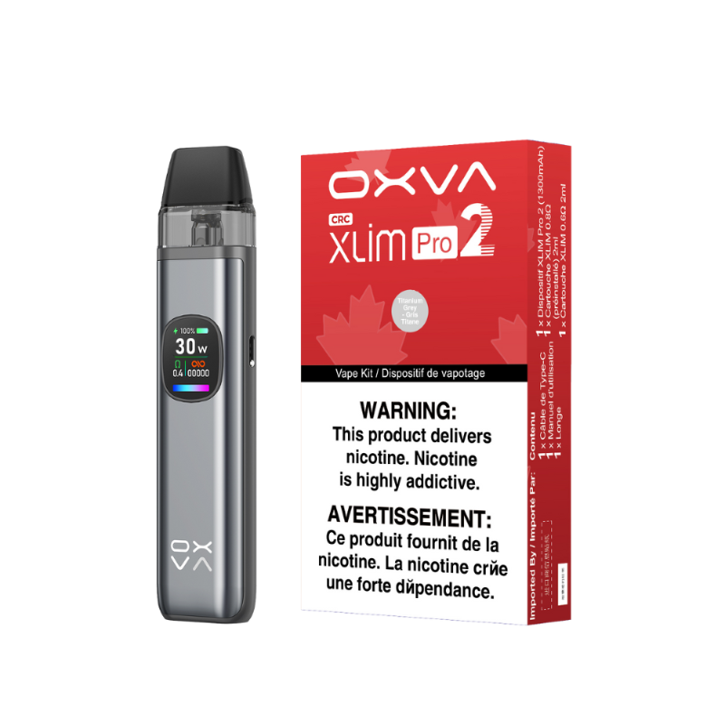 OXVA Xlim Pro 2 Starter Kit | Long-Lasting Battery & HD Screen Upgrade Mister Vapor OXVA Xlim Pro 2 Starter Kit | Long-Lasting Battery & HD Screen Upgrade Mister Vapor