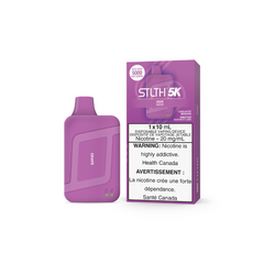 BUY STLTH K5 BOX GRAPE DISPOSABLE VAPE AT MISTER VAPOR CANADA THE BEST ONLINE VAPE STORE