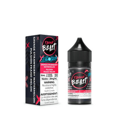 NEW ARRIVAL FLAVOUR BEAST E-LIQUID SAVAGE STRAWBERRY WATERMELON ICED SALT AT MISTER VAPOR