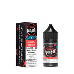 1. BEST VAPE STORE FLAVOUR BEAST E-LIQUID LIT LYCHEE WATERMELON ICED 20MG SALT AT MISTER VAPOR