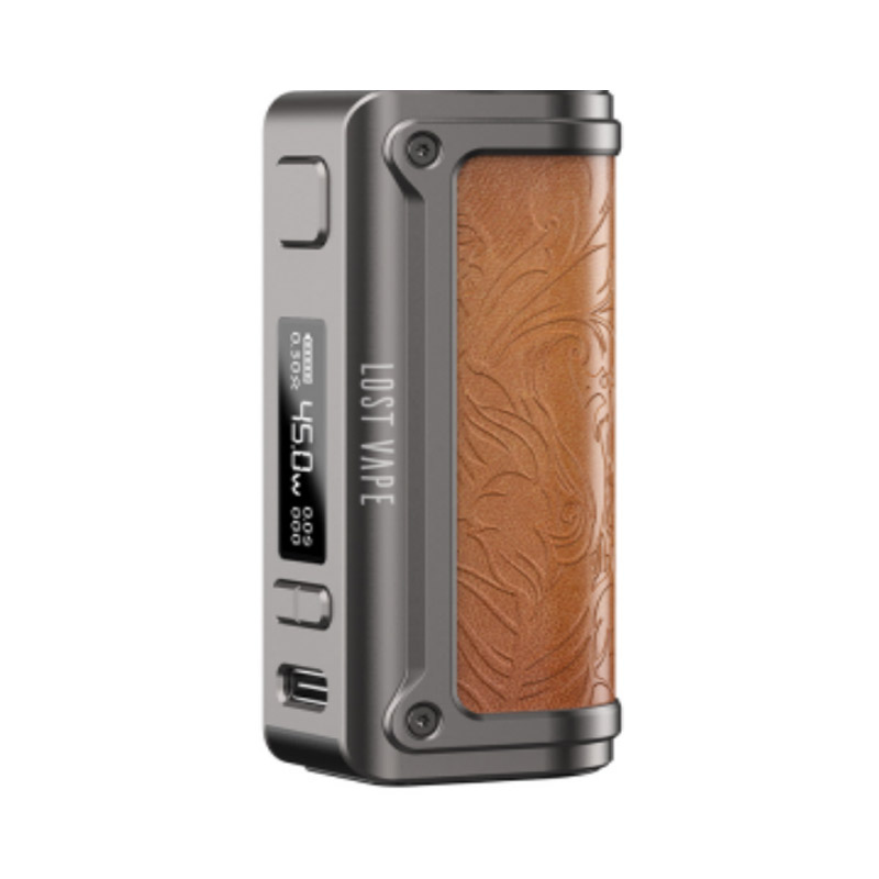 LOST VAPE THELEMA MINI 45W BOX MOD 1500mAH The Lost Vape Thelema Mini 45W Mod, a new generation of tank mods &amp; pod mods with maximum 45W power. The cuter-mini size and built-in 1500mAh battery integrate harmony for satisfying a long-lasting vaping experience.