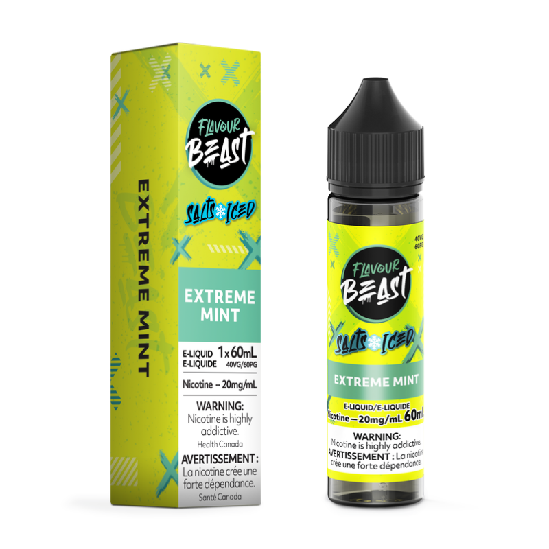 E-liquide Flavour Beast Extreme Mint Iced Salt (30 ml/60 ml)