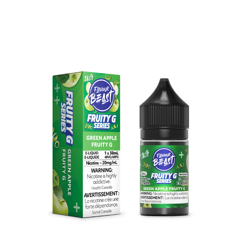 Flavour Beast Fruity G Series E-Liquid Green Apple Salt