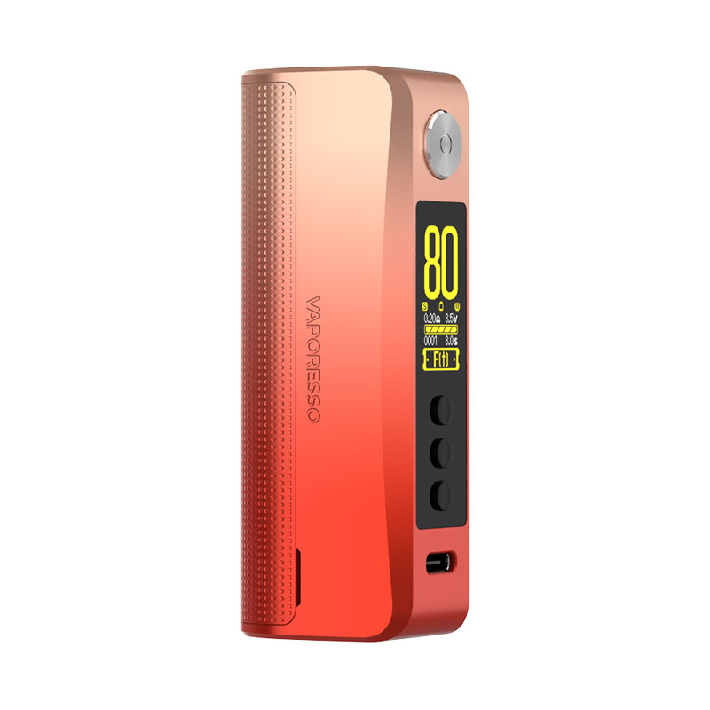 The Vaporesso GTX One VW Mod is powered by large 2000mAh inbuilt battery with portable size and 2A fast charging by Type-C cable. Furthermore, featuring Max 40W adjustable power supporting smart VW mode, the Vaporesso GTX One VW Mod can offer impressive vaping experience throughout.