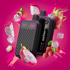 FREE DELIVERY BEAST MODE MAX 18K DREAMY DRAGONFRUIT LYCHEE ICED DISPOSABLE VAPE