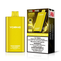 BEST VAPE SHOP NEAR ME YOONE WAVE 10000 STRAWBERRY BANANA MANGO ICE DISPOSABLE VAPE MR. VAPOR