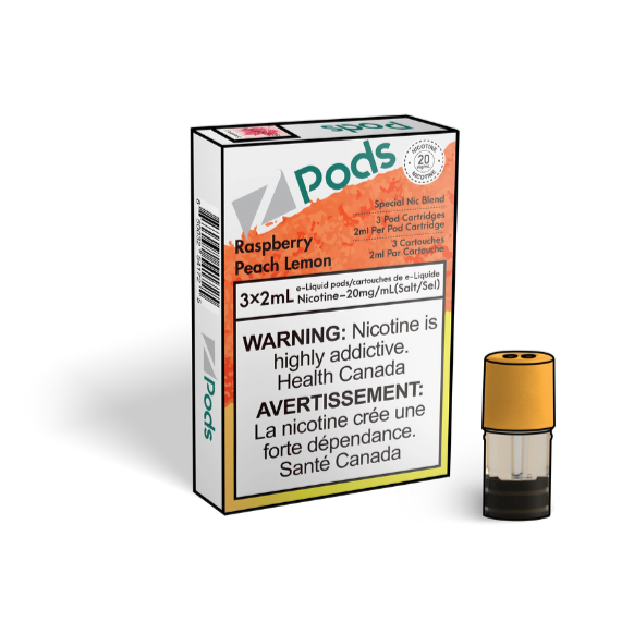 Z Pods Raspberry Peach Lemon Supreme STLTH Compatible