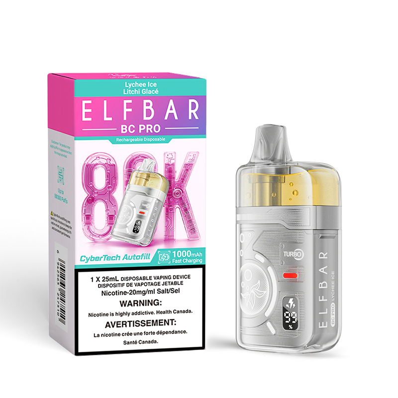 Elf Bar BC Pro 80K Disposable Vape - Lychee Ice
