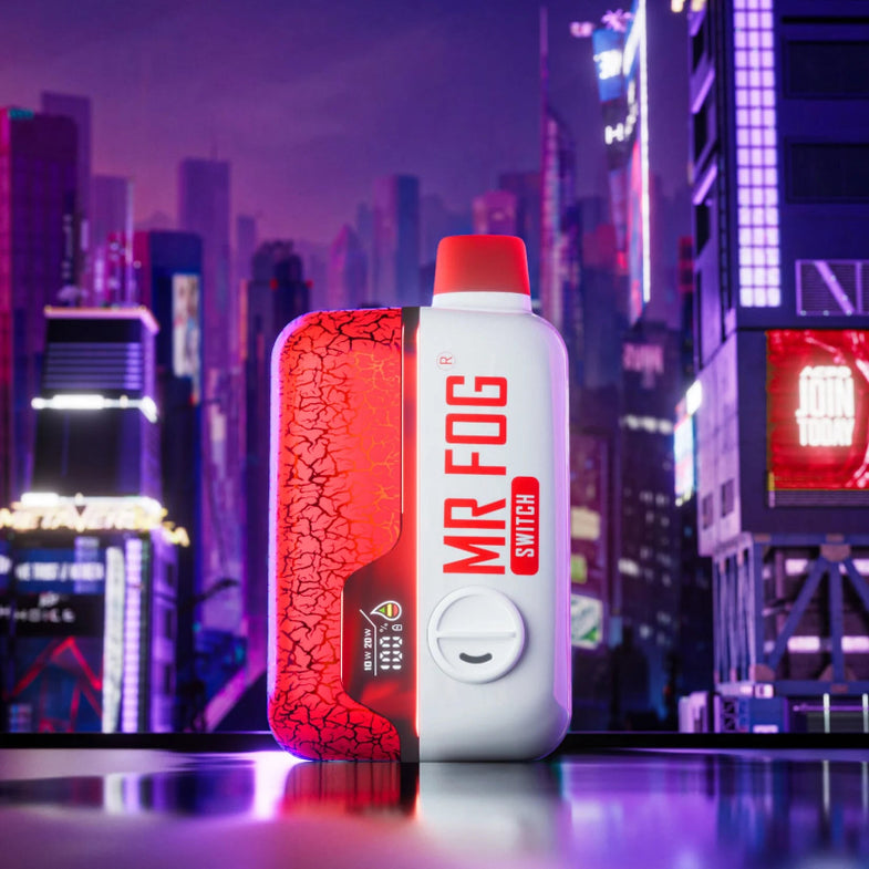 BUY THE NEW MR FOG SWITCH SW15000 DISPOSABLE VAPE AT MISTER VAPOR CA   Mister Vapor
