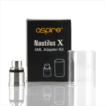 Aspire Nautilus X Replacement Glass + Adapter Kit (Clear 4mL) 